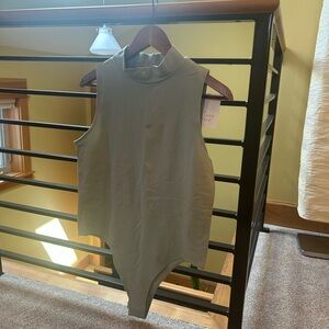 a new day Olive Green Sleeveless Bodysuit